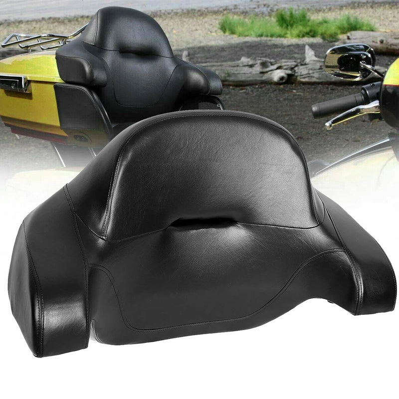 DURAFORCE King Chopped Pack Trunk Wrap-around Backrest Pad For Harley Touring 2014-2025