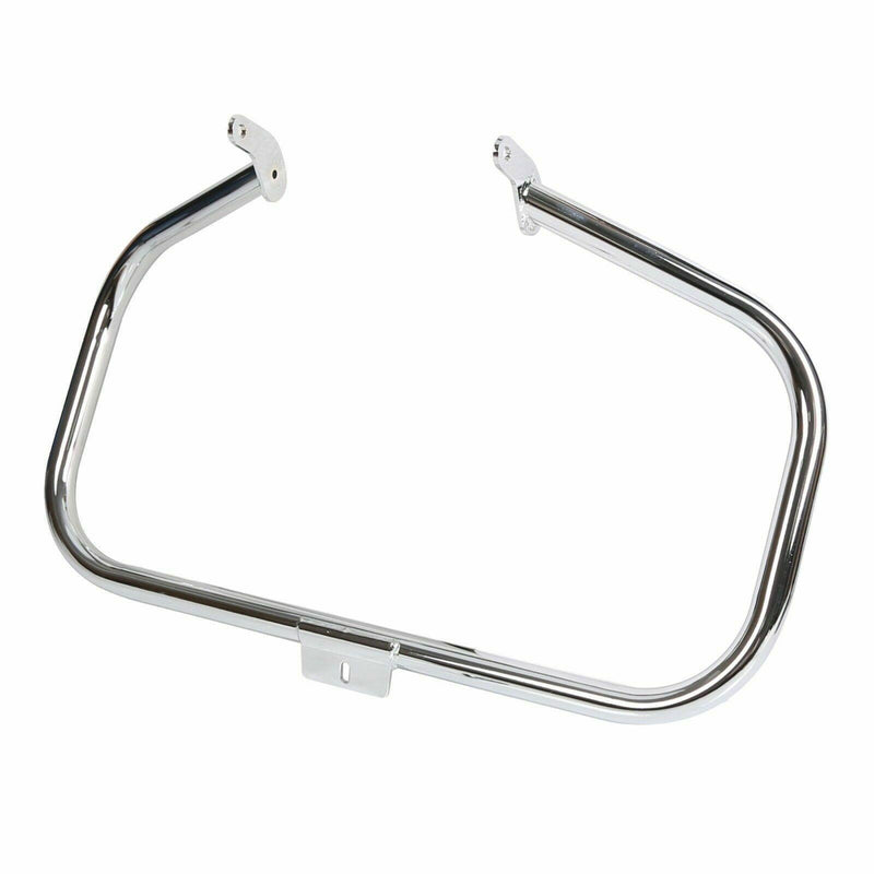 DURAFORCE Engine Guard Crash Bar + 1.25" Highway Foot Pegs For Harley Softail 2000-2017