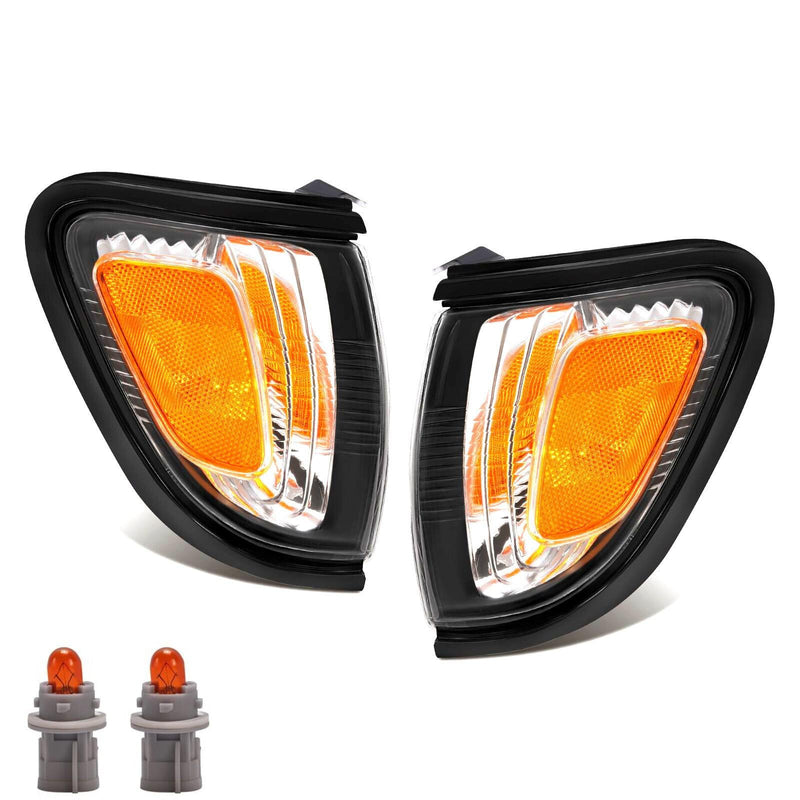 DURAFORCE Parking Lights Turn Signals For Toyota Tacoma 2001-2004 Side Marker Corner LH+RH