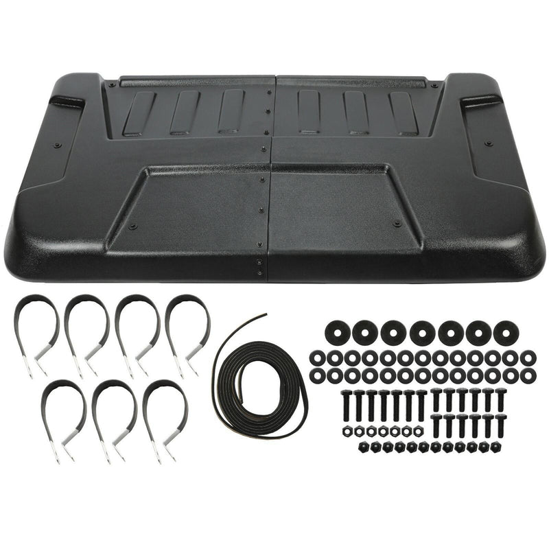 DURAFORCE Hard Top Roof For Polaris Ranger XP 570 500 800 900 Diesel Full Size Black