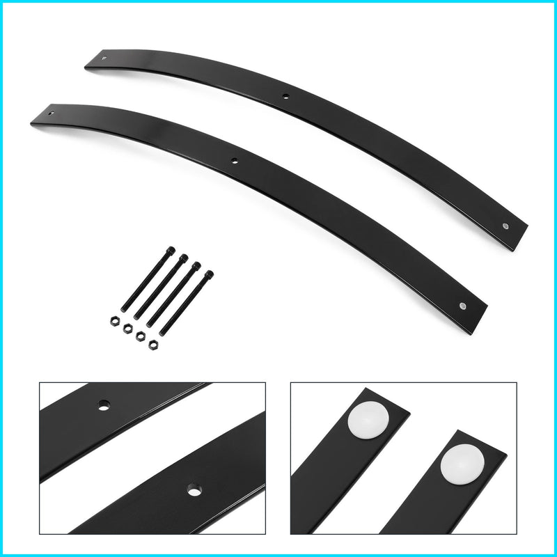 DURAFORCE For Ford F250 F350 Super Duty 77-04 2" Front Level Add-A-Leaf Spring Kit Steel