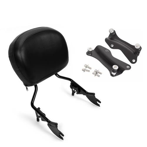 DURAFORCE For Harley Road Glide 2014-24 Passenger Backrest Sissy Bar+Docking Hardware Kit