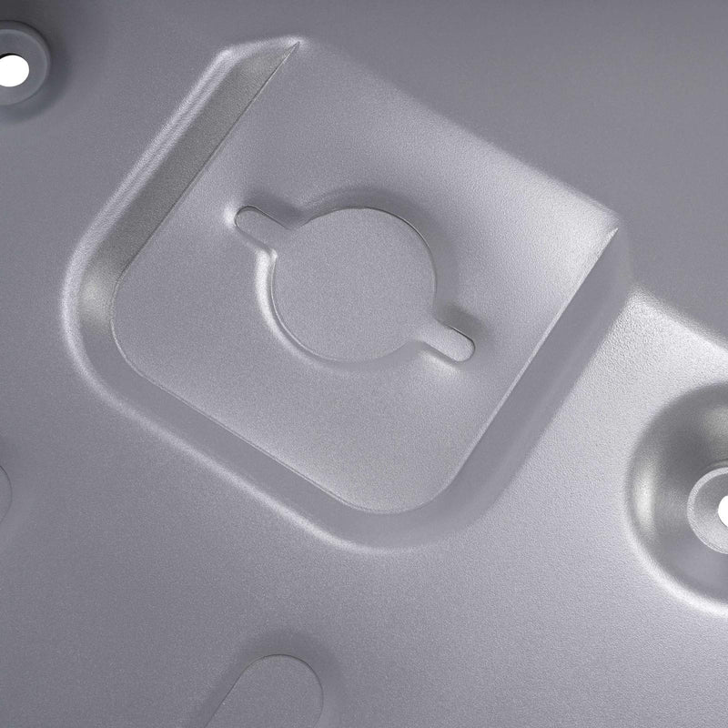DURAFORCE For Toyota Tundra /Sequoia 2022-2024 Front Skid Plate Frosted Gray #PTR6034220