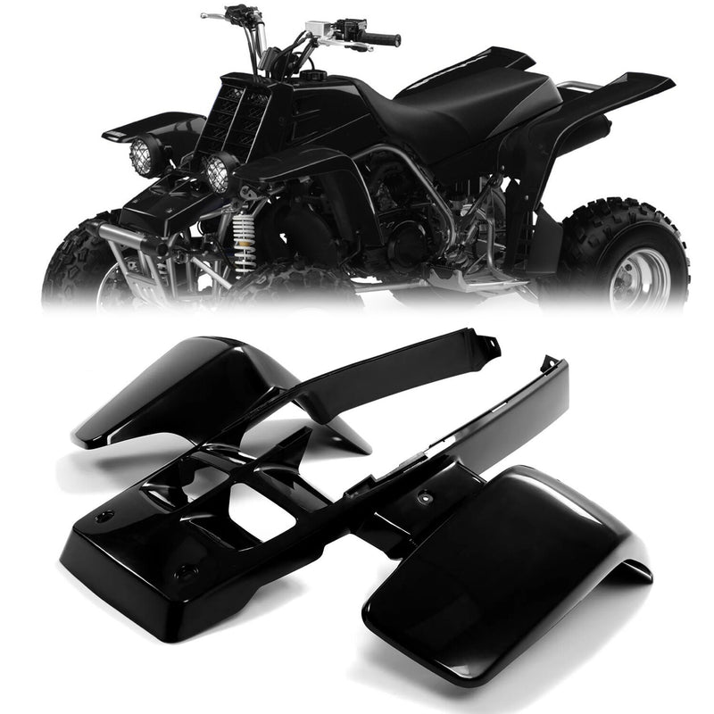 DURAFORCE NEW Black Front Fender Plastic Body Kit For Yamaha Banshee 350 YFZ350 1987-2006