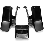 DURAFORCE NEW Black Front Fender Plastic Body Kit For Yamaha Banshee 350 YFZ350 1987-2006