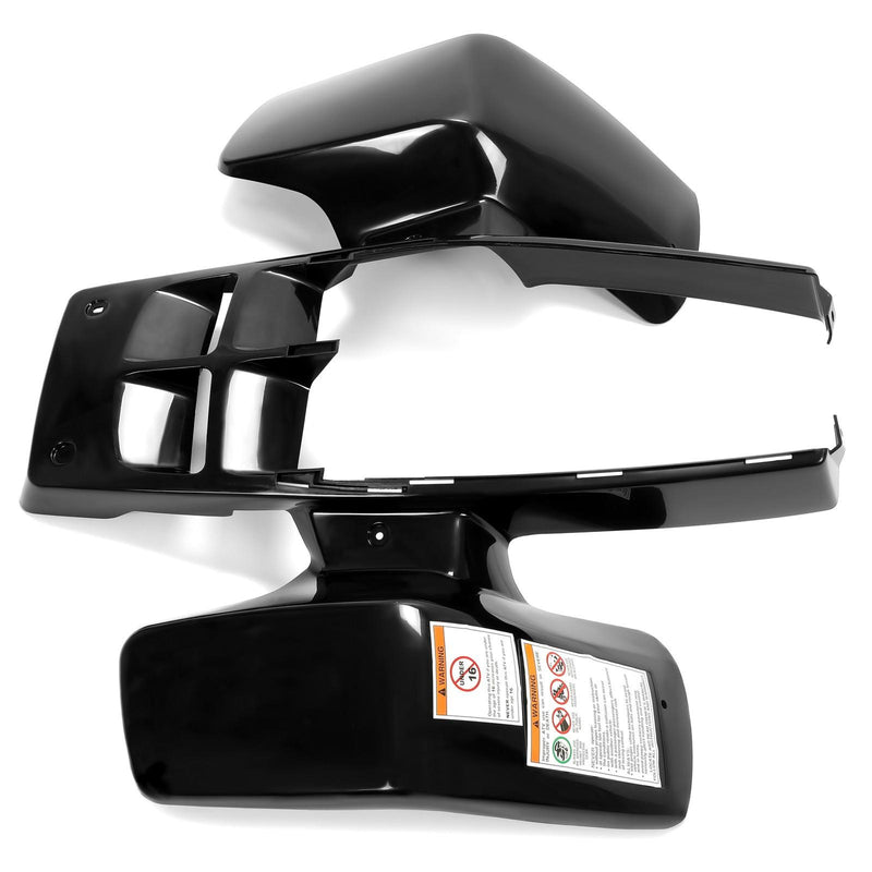 DURAFORCE NEW Black Front Fender Plastic Body Kit For Yamaha Banshee 350 YFZ350 1987-2006