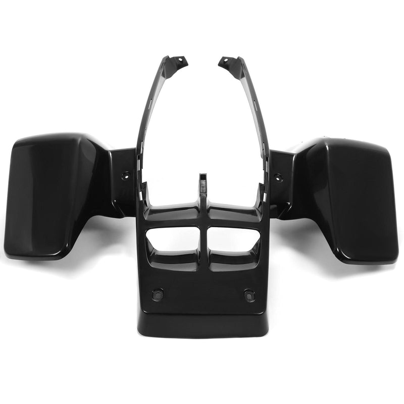 DURAFORCE NEW Black Front Fender Plastic Body Kit For Yamaha Banshee 350 YFZ350 1987-2006