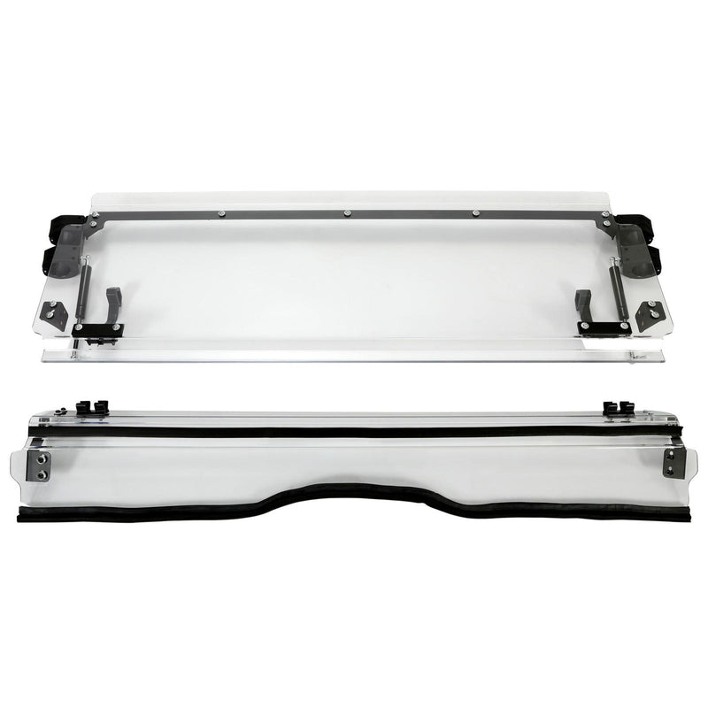 DURAFORCE For 2018-2020 Yamaha Wolverine X2 X4 UTV Scratch Resistant Clear Flip Windshield