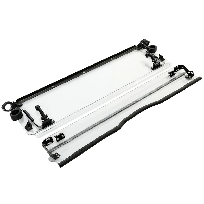 DURAFORCE For 2018-2020 Yamaha Wolverine X2 X4 UTV Scratch Resistant Clear Flip Windshield