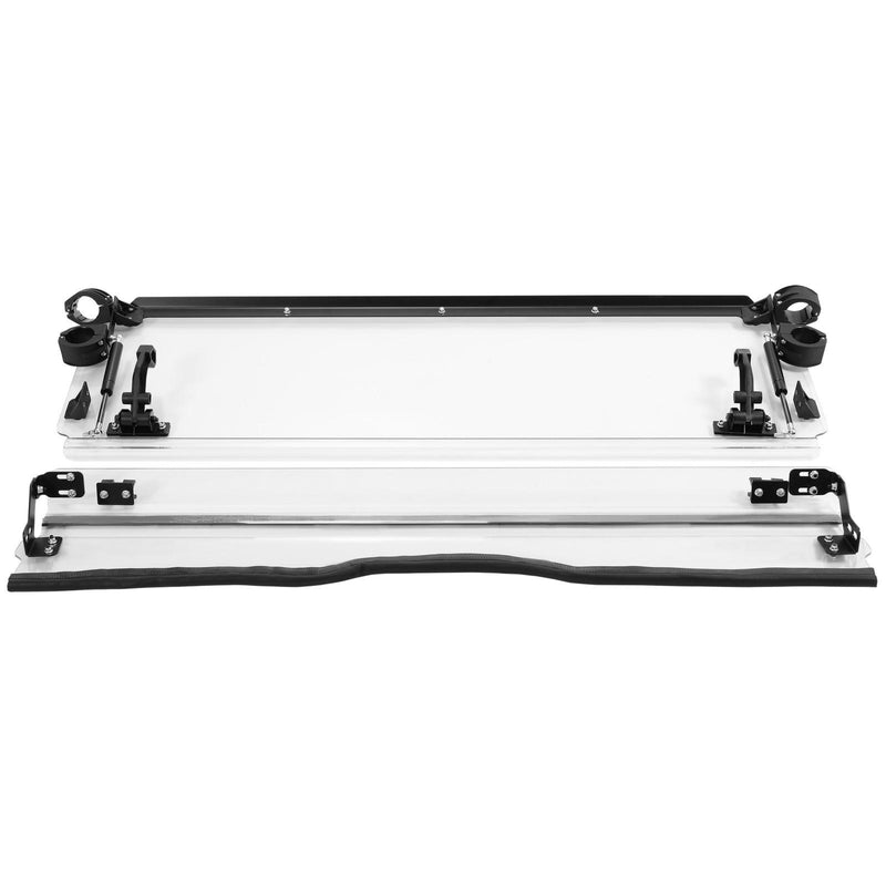 DURAFORCE For 2018-2020 Yamaha Wolverine X2 X4 UTV Scratch Resistant Clear Flip Windshield