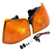 DURAFORCE Turn Signal Corner Lights Driver & Passenger Lamps For Peterbilt 375 385 Trucks