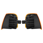 DURAFORCE Turn Signal Corner Lights Driver & Passenger Lamps For Peterbilt 375 385 Trucks
