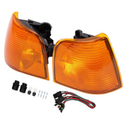 DURAFORCE Turn Signal Corner Lights Driver & Passenger Lamps For Peterbilt 375 385 Trucks