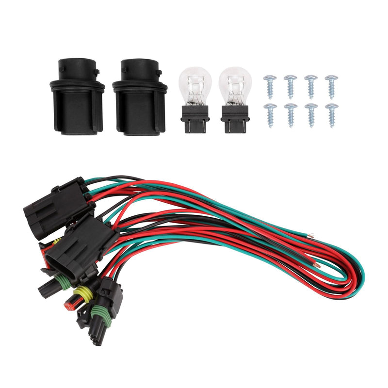 DURAFORCE Turn Signal Corner Lights Driver & Passenger Lamps For Peterbilt 375 385 Trucks