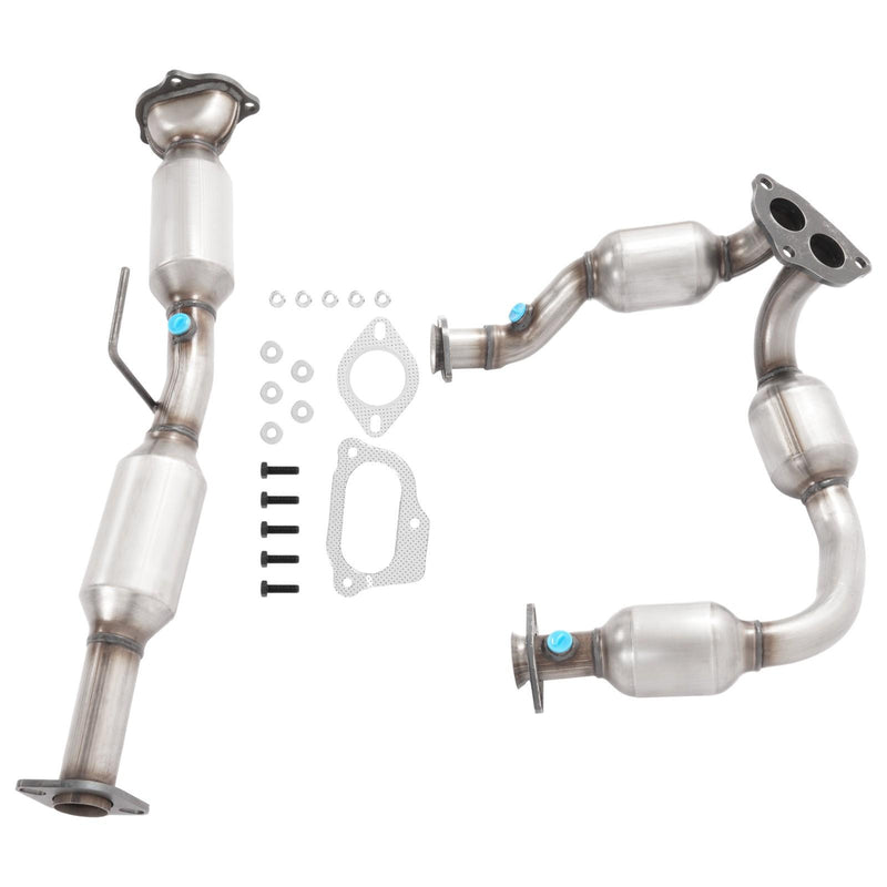 DURAFORCE Catalytic Converter For Ford Ranger 3.0L 2001 2002 2003 Front & Rear Set OBDII