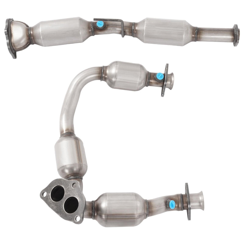 DURAFORCE Catalytic Converter For Ford Ranger 3.0L 2001 2002 2003 Front & Rear Set OBDII