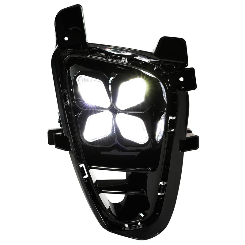 DURAFORCE 4 Eyes LED DRL Running Fog Lights For Kia Sorento 2019 2020 Driver & Passenger