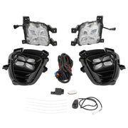 DURAFORCE 4 Eyes LED DRL Running Fog Lights For Kia Sorento 2019 2020 Driver & Passenger