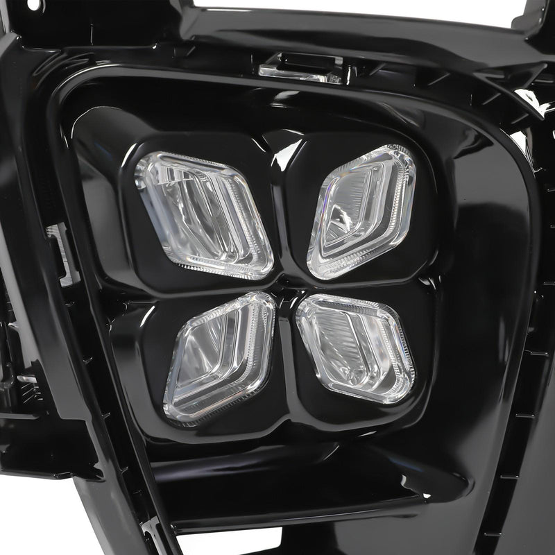 DURAFORCE 4 Eyes LED DRL Running Fog Lights For Kia Sorento 2019 2020 Driver & Passenger