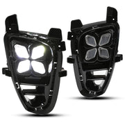DURAFORCE 4 Eyes LED DRL Running Fog Lights For Kia Sorento 2019 2020 Driver & Passenger