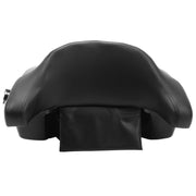 DURAFORCE Chopped Pack Trunk with Backrest For Harley Davidson Touring 1997-2013