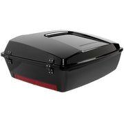 DURAFORCE Chopped Pack Trunk with Backrest For Harley Davidson Touring 1997-2013