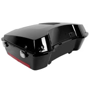 DURAFORCE Chopped Pack Trunk with Backrest For Harley Davidson Touring 1997-2013