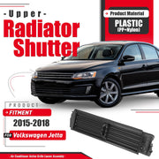DURAFORCE Front Lower Radiator Grille Shutter Assembly For VW Jetta 2015-2018 2016 2017