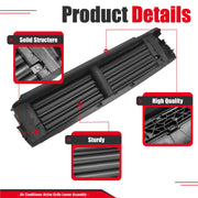 DURAFORCE Front Lower Radiator Grille Shutter Assembly For VW Jetta 2015-2018 2016 2017