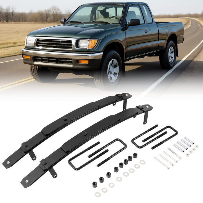 DURAFORCE 1.5" Lift Kit Rear Add-A-Leaf Springs For Toyota Tacoma Pickup Truck 1996-2015