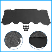 DURAFORCE For 2007-2013 GMC Sierra Pick-Up Truck Hood Insulation Pad 1/2" W/clips