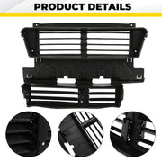 DURAFORCE Radiator Support Shutter Grille Assembly For 2017-2019 Ford Fusion #HS7Z8475A