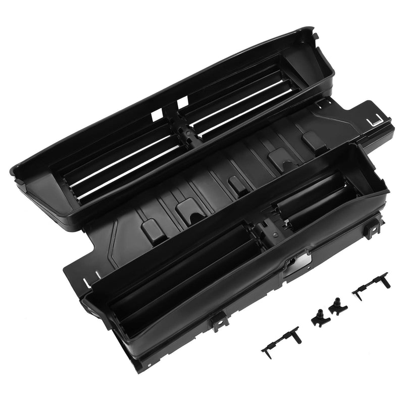 DURAFORCE Radiator Support Shutter Grille Assembly For 2017-2019 Ford Fusion #HS7Z8475A