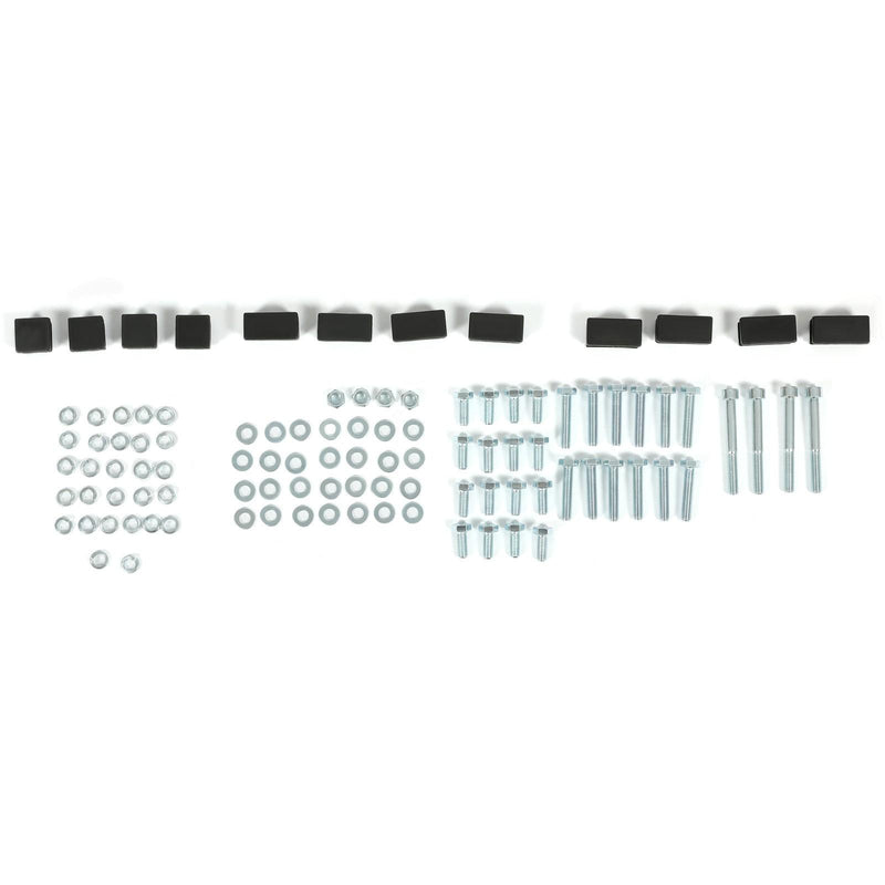 DURAFORCE 4PCS Black Cargo Shipping Container Shelving Shelf Brackets Universal 22"x60"