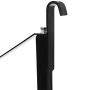 DURAFORCE 4PCS Black Cargo Shipping Container Shelving Shelf Brackets Universal 22"x60"