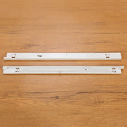 DURAFORCE Refrigerator Pan Hangers Drawer Slide Sup White ABS For 240530601 & 240530701