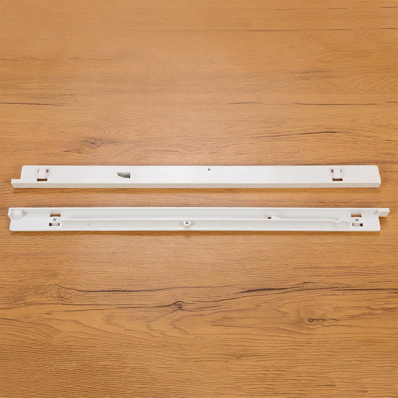 DURAFORCE Refrigerator Pan Hangers Drawer Slide Sup White ABS For 240530601 & 240530701