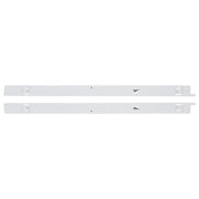 DURAFORCE Refrigerator Pan Hangers Drawer Slide Sup White ABS For 240530601 & 240530701