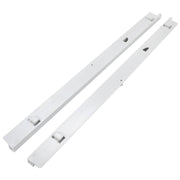 DURAFORCE Refrigerator Pan Hangers Drawer Slide Sup White ABS For 240530601 & 240530701