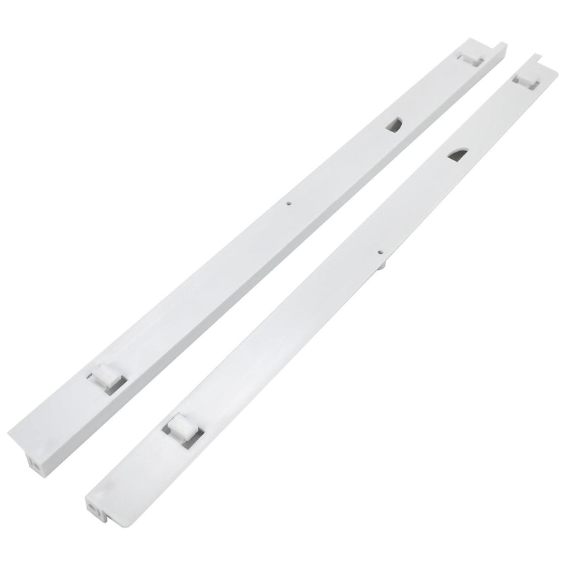 DURAFORCE Refrigerator Pan Hangers Drawer Slide Sup White ABS For 240530601 & 240530701