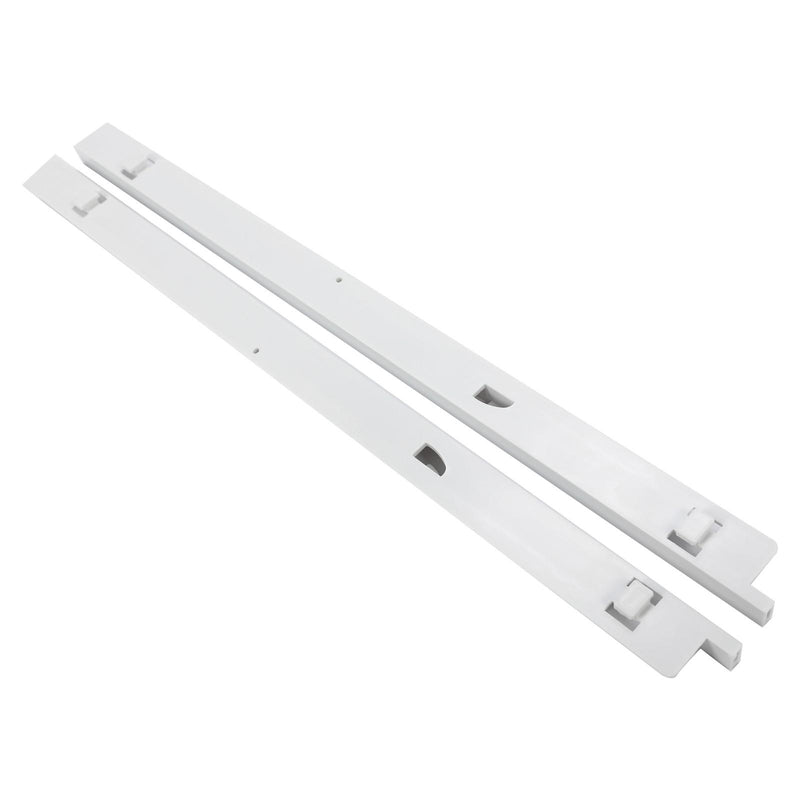 DURAFORCE Refrigerator Pan Hangers Drawer Slide Sup White ABS For 240530601 & 240530701
