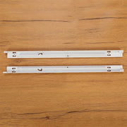 DURAFORCE Refrigerator Pan Hangers Drawer Slide Sup White ABS For 240530601 & 240530701