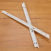 DURAFORCE Refrigerator Pan Hangers Drawer Slide Sup White ABS For 240530601 & 240530701
