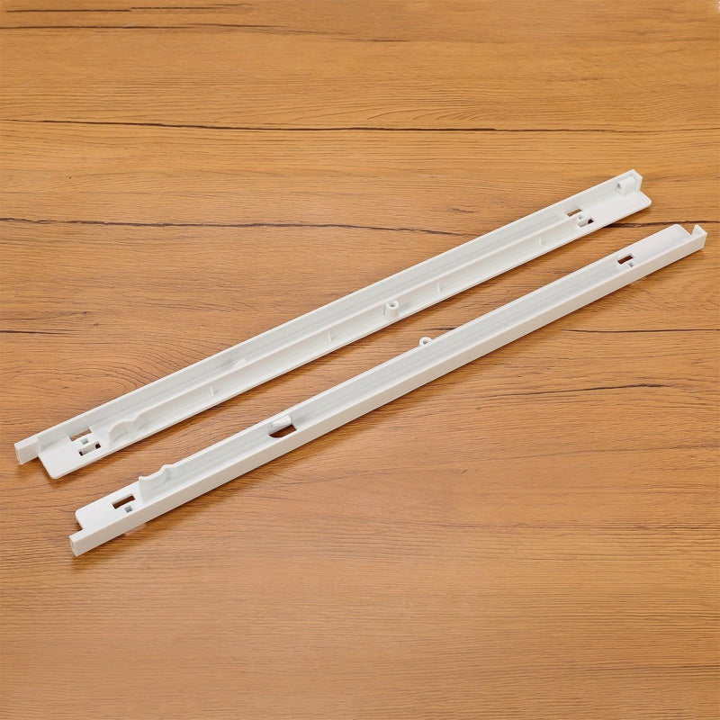 DURAFORCE Refrigerator Pan Hangers Drawer Slide Sup White ABS For 240530601 & 240530701