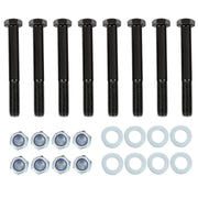 DURAFORCE Rear Upper Lower Tubular Control Arms w/ Bushings For Ford Mustang Mercury 79-04