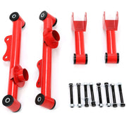 DURAFORCE Rear Upper Lower Tubular Control Arms w/ Bushings For Ford Mustang Mercury 79-04