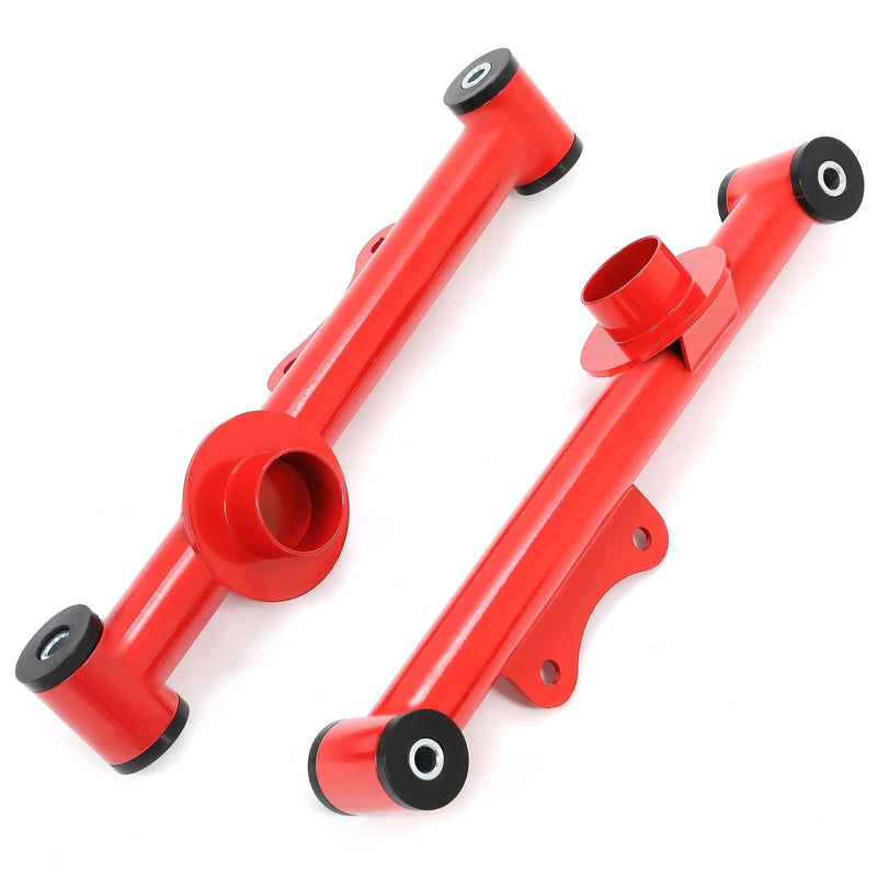 DURAFORCE Rear Upper Lower Tubular Control Arms w/ Bushings For Ford Mustang Mercury 79-04