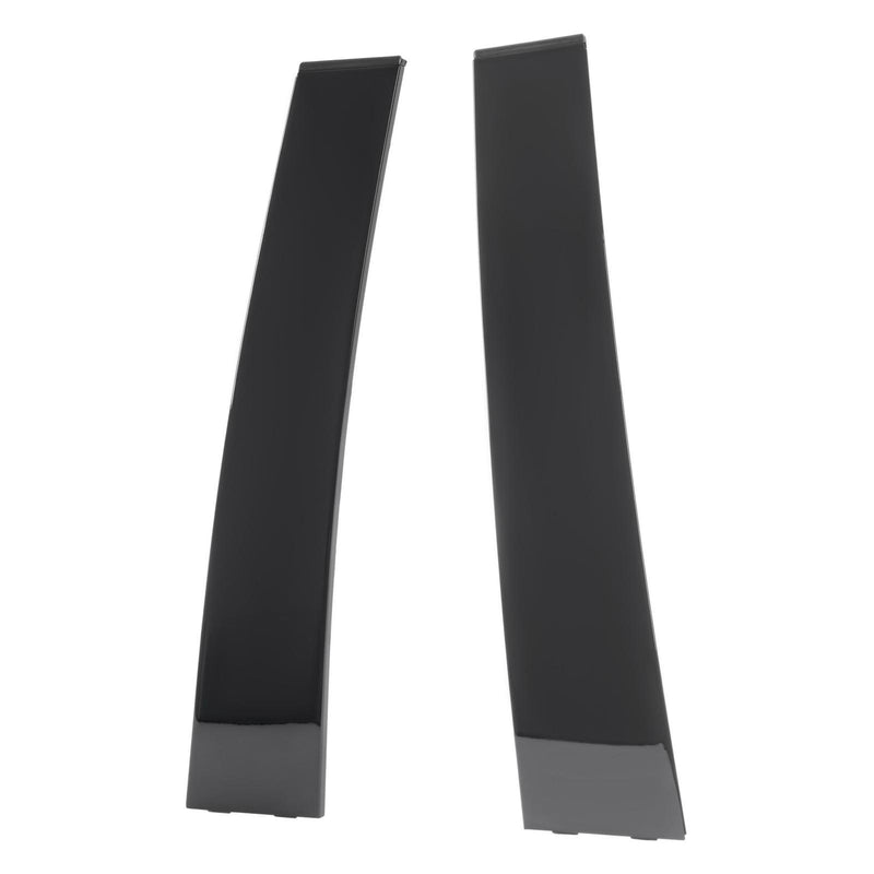 DURAFORCE For GRAND CHEROKEE 11-21 Pair Rear Right+Left Door B Pillar Window Trim Applique