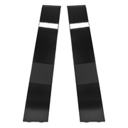 DURAFORCE For GRAND CHEROKEE 11-21 Pair Rear Right+Left Door B Pillar Window Trim Applique