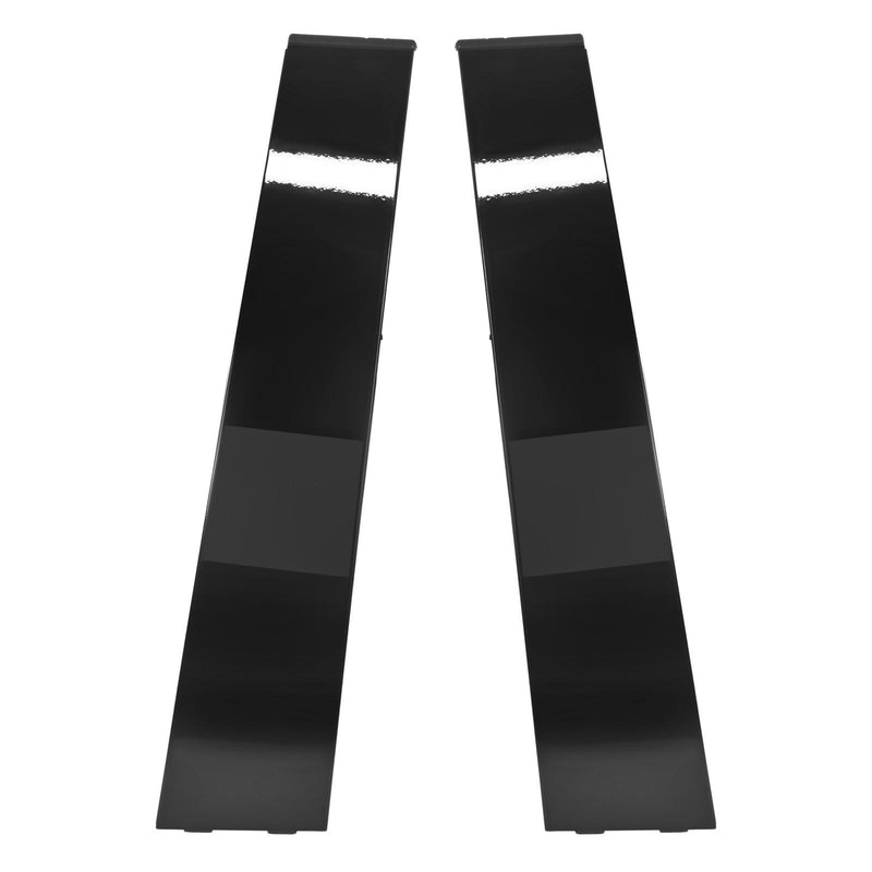 DURAFORCE For GRAND CHEROKEE 11-21 Pair Rear Right+Left Door B Pillar Window Trim Applique